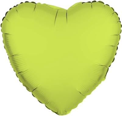 Riethmüller - Folieballon hart - neon geel - 45 cm