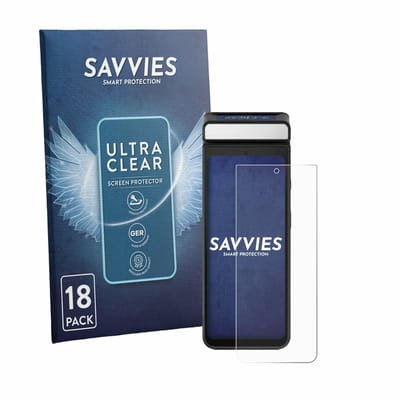 Savvies - Screenprotector voor Ciontek CS50S - Folie Beschermfolie transparant 18 Stuks