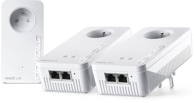 devolo Magic 2 WiFi 6 Next Multiroom Kit - Powerline Adapter - Mesh WiFi - WiFi 6 - 3000 Mbps - BE