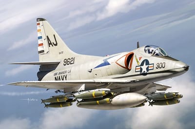 HobbyBoss Modelbouwpakket Militaire voertuigen - 81789 Douglas A-4C Skyhawk - Amerikaanse straaljager Plastic - 1:48 - Modelbouw
