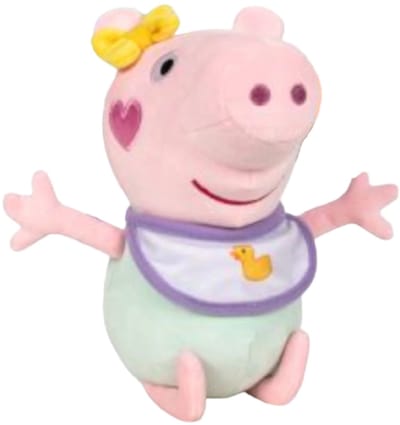Evie - Peppa Pig Pluche Knuffel 20 cm - Speelgoed Knuffels voor Kinderen Jongens Meisjes - Peppa Big Plush
