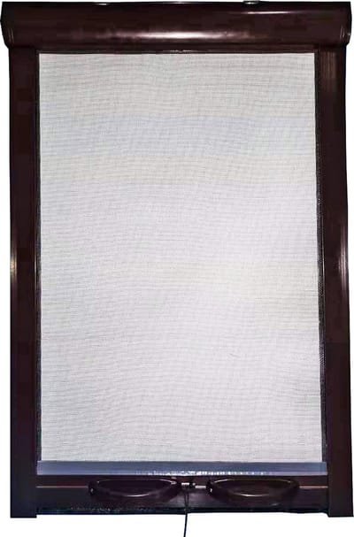 PALMAT Rolhor voor ramen Bruin 110 x 160