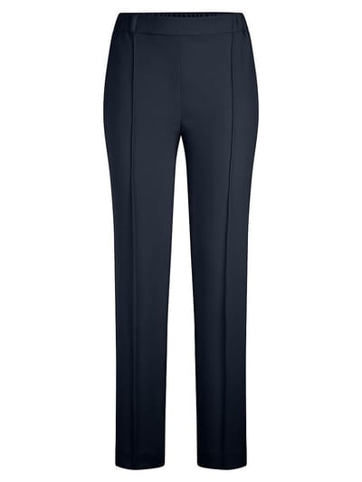 Enkellange broek Van Peter Hahn blauw