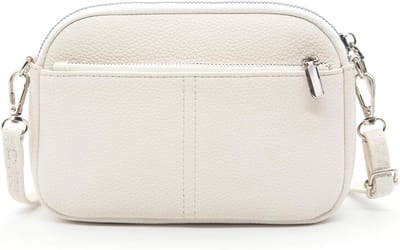 Stijlvolle Dames Crossbody Tas van Leer met Verstelbare Schouderband voor Reizen, Winkelen en Dagelijks Gebruik