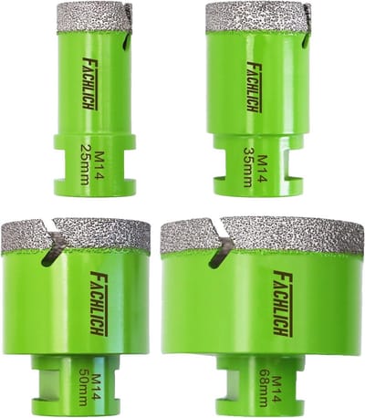 Diamant Tegelboor Set M14 - Voor Graniet, Marmer, Keramiek en Porselein