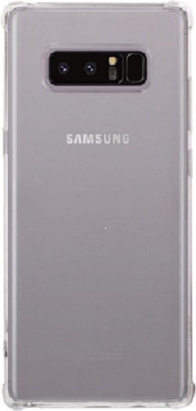 Hoesje Geschikt voor Samsung Galaxy Note 8 Anti Shock silicone back cover/Transparant hoesje
