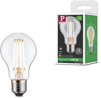 Efficient-Line Filament 230 V LED-gloeilamp E27 Enkele lamp 1521lm 8,2W 3000K dimbaar Helder