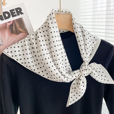 Sjaal vierkante sjaal van 70x70 cm voor dames - Landelijke stijl - Nekbeschermende sjaal - Dunne driehoekige hoofdsjaal/sjaal-Stijl 29
