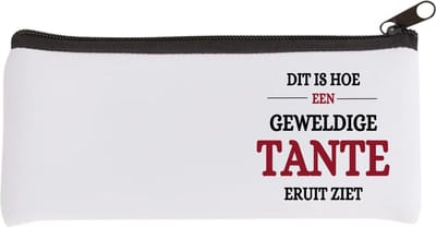 Akyol - geweldige tante Etui - Tante - liefste tante - verjaardagscadeau - verjaardag - cadeau voor tante - kado - 20 bij 9 cm
