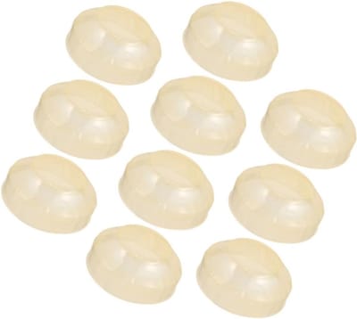 Beschermhoezen Rookmelders - Veiligheid Covers - Schade Voorkomen - Moderne Strakke Pasvorm - 10 Stuks - Beige