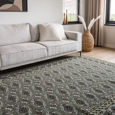 Vintage vloerkleed Marad Groen Interieur05 - 80 x 150 - (XS)