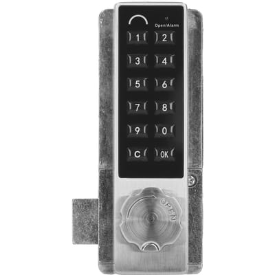 Elektronisch Toetsenbord Deurslot Intelligent Wachtwoord 1?15 Cijfers Ontgrendelen voor Sauna Archiefkast Lade black