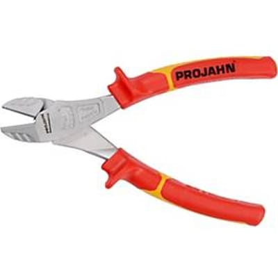 Projahn Kraftdiagonaalschaar, VDE, 180 mm, speciaal gereedschapsstaal, meercomponentenhandgreep