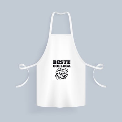 Akyol - beste collega Keukenschort - Beste collega - teamgenoot - afscheid - 82 bij 71 cm