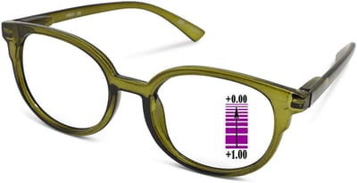 Leesbril Vista Bonita Nova Progressief-Army Green-+1.00-0.00