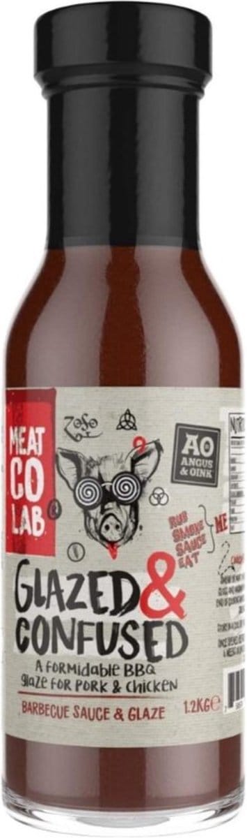 Angus & Oink | BBQ Glaze | Glazed & Confused | 300ml - Zoet, Pittig & Rokerig