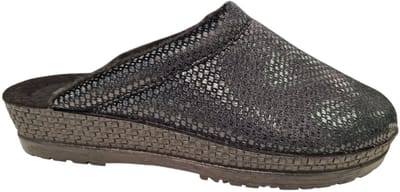 Rohde -Dames - zwart - pantoffels - maat 37