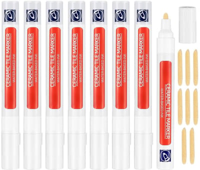 Lexium Voegenstift - Voegenstift Wit - Voegenpen - Voegenmarker - Voegstift - Voegverf