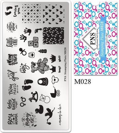 PNS Stamping Plate MINI M028