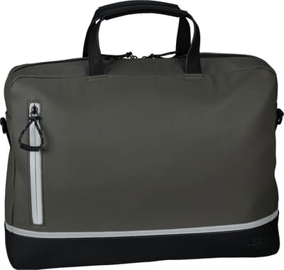 JOST Business tas Schoudertas met laptopvak Billund Cyclist Business Bag Olive Groene