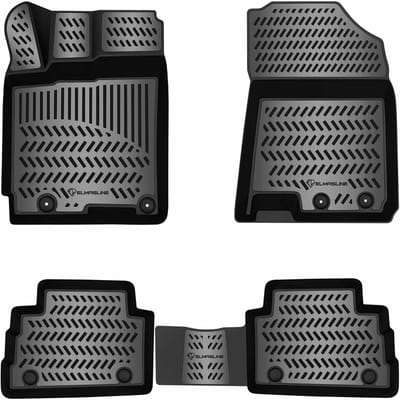 3D Rubber Automatten voor HYUNDAI KONA 2017-2023 [1. Gen] - geurloos & op maat - hoge rand