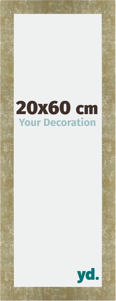 Your Decoration - Fotolijst 20x60 cm - MDF - Goud Antiek - Mura