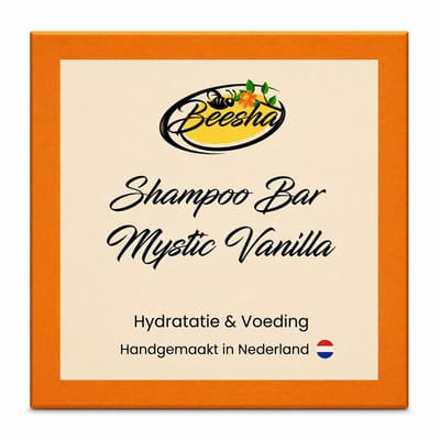 Beesha - Shampoo Bar Mystic Vanilla - Vegan - Sulfaatvrij - Parabeenvrij - CG Proof