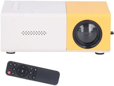 Dailygoody - Miniprojector - Draagbare Projector - Thuisbioscoop - 1920 X 1080 Resolutie - Ondersteunt Groot Scherm van 24 Tot 60 Inch - Ideaal voor F