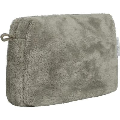 Baby's Only Baby Toilettasje Cozy - Verschoningstasje gemaakt van teddystof - Luieretui - Urban Green - 25x10x20 cm - Met ritssluiting