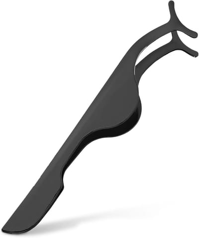 Valse Wimpers Pincet voor Volume Wimperextensions - Anti-Slip Grip, Curved Tip Applicator en Verwijder Tool voor Oogmake-up