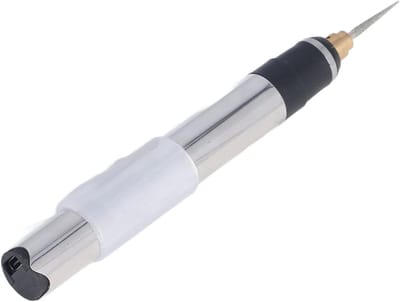 Draadloze Graveerpen - Elektrische Pen - Fijne Gravures Maken - Instelbare Snelheid - 30 Delige Set - Zilver
