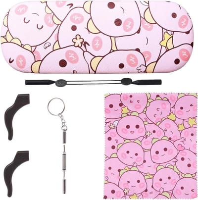 Brillenhoesjes Set - Opbergdoos Bril - Bescherming Bril - Harde Beschermhoes - 3 Stuks - Meerdere Kleuren