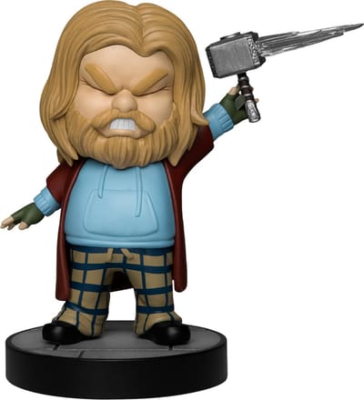 Beast Kingdom - Marvel - Avengers: Endgame - Bro Thor Serie - Calling The Mjolnir - Beeld - 9cm