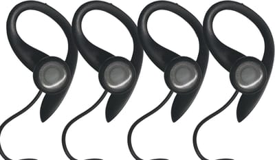 HorsewhisperPRO - Voordeelset Van 4 universele oortjes - geschikt voor Paardrijden - Compatibel met alle 3,5mm Instructiesystemen - Ruitersport Accessoires