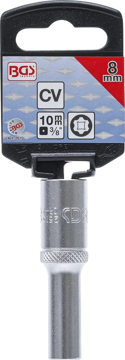 BGS Dopsleuteldop Super Lock - diep - 3/8 - 8 mm