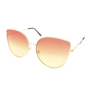 Sun Fun Oversized Retro Zonnebril - Premium Zonnebril - Dames - Trendy & Cool - Festival Zonnebril - UV400