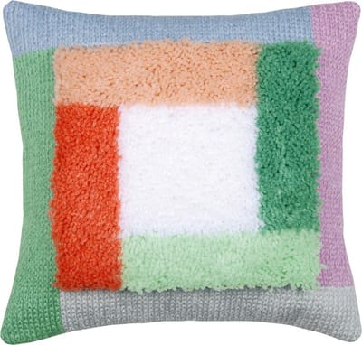 Vervaco - Knoop kettingsteekkussen kit - Abstract form - PN-0175369 - Borduren - Borduurpakket - Borduurpakket volwassenen - Borduurpakket kind