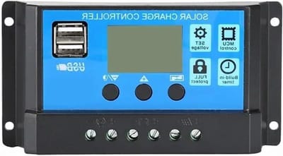 Zonne Laadregelaar - Solar Controller - Energie Management - Automatische 12V/24V Herkenning - 10A tot 100A - A