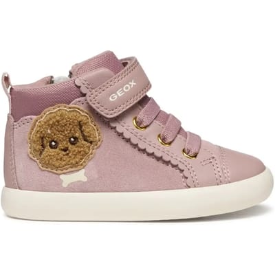 GEOX GISLI PEUTERMEISJES Sneakers - ANTIEK ROZE - Maat 26