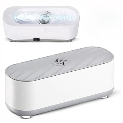 DW4Trading Ultrasoon Reiniger Voor Sieraden en Brillen 300ml met Oplaadbare Accu en Oplader - Ultrasonic Cleaner Reinigingsapparaat