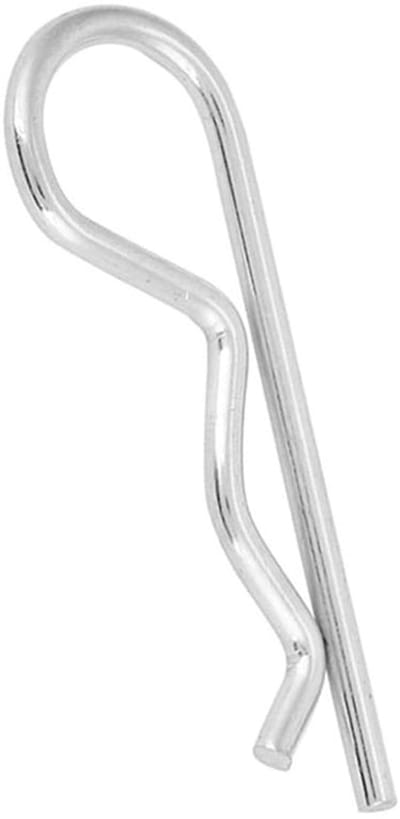 ZEYNOMAX- Splint 10 Stuks - Zink - Tractor Pin Clips - Sluiting - Hydraulische Ondersteuning - Gegalvaniseerd Ijzer - 3,5 x 75 mm - Pincet