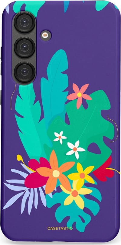 Casetastic Hoesje Geschikt voor Samsung S25 Plus - Stijlvolle Beschermende Duo-layer Case - Surfplant