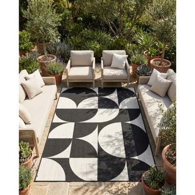 Muratap Buitenkleed brussels summer wit- 120x170 cm