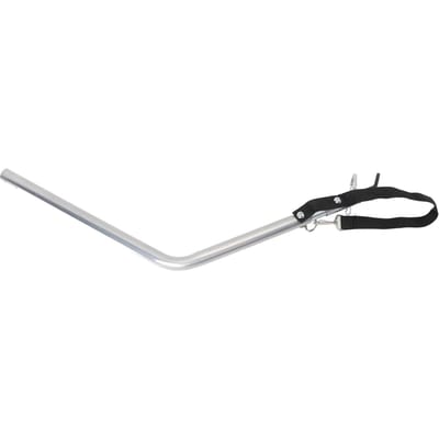 Fietskar Trekhaak Koppeling 740mm Fietskar Koppeling Adapter Bevestiging Stalen Schakel Connector voor Kinderwagen white