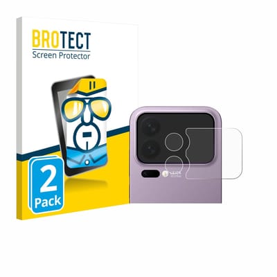 BROTECT - Screenprotector voor Xiaomi 17 Pro Max (ALLEEN Camera Lens) - Folie Beschermfolie transparant 2 Stuks