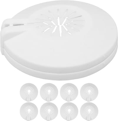 Afdekplaten Sprinklers - Rozet Platen - Decoratieve Afwerking - Spatwaterdicht Ontwerp - 10 Stuks - Wit