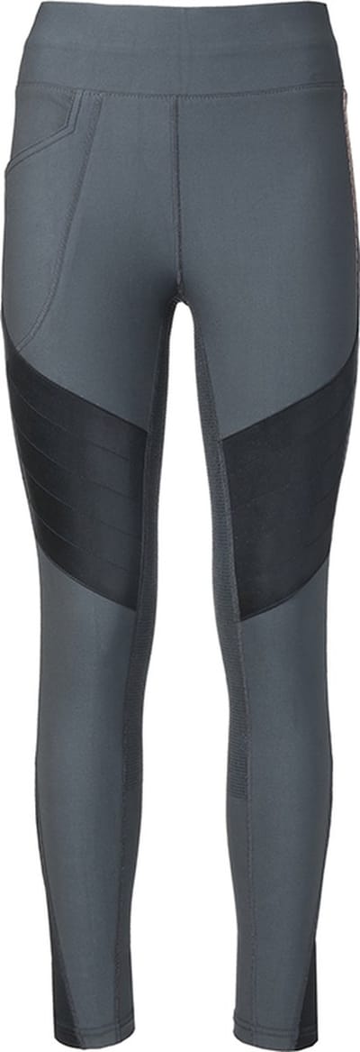 PK International - Rijlegging - Winterlegging - Fleecevoering - Tights - Jacadello - Beetle - Donkergroen/grijs - XXS/32