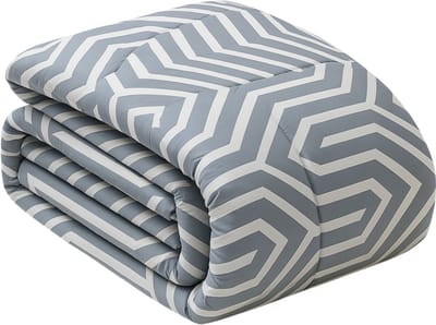 HappyBed Dekbed zonder overtrek 200x200 - 100% Katoen - Wasbaar Dekbed - Bedrukt dekbed zonder hoes - Hoesloos Dekbed - Tweepersoonsdekbed - Mechano