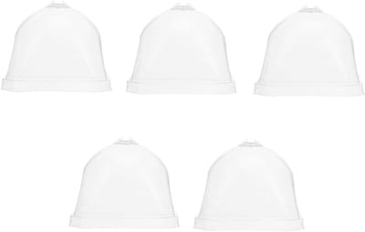 Plantenkoepel - Zaailingenhoes Kweekhoes - Optimale Groei Bescherming - Verstelbaar Ventilatie rooster - 5 Stuks - Transparant