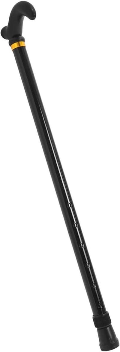 Verstelbare Wandelstok - Trekkingstok Opvouwbaar - Stabiliteit Onderweg - Lichtgewicht Aluminium - 54-100 cm - Zwart